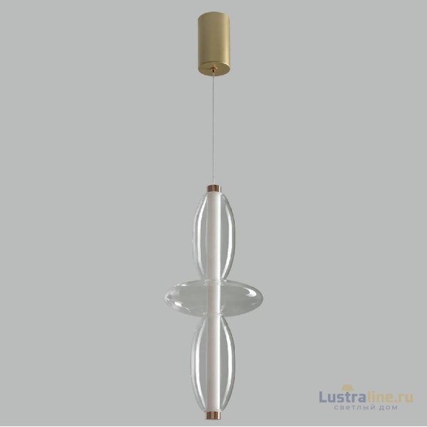 Подвесной светильник Crystal Lux QUASAR SP14W LED TRANSPARENT Подвесной светильник Crystal Lux QUASAR SP14W LED TRANSPARENT