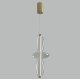 Подвесной светильник Crystal Lux QUASAR SP14W LED TRANSPARENT