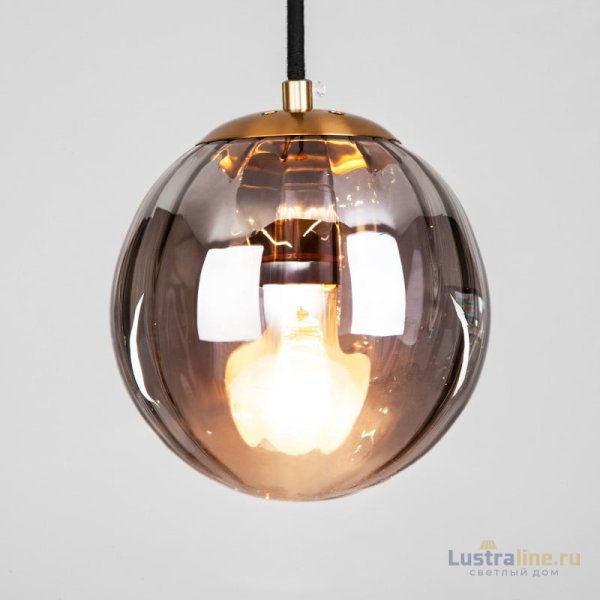 Подвесной светильник Eurosvet Juno 50207/1 дымчатый