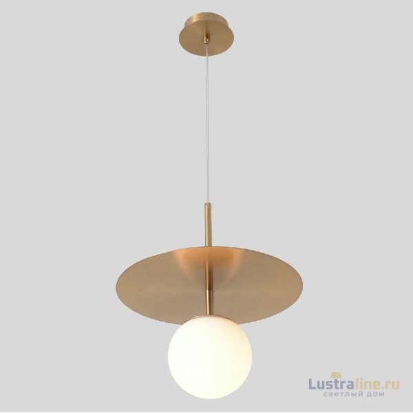 Подвесной светильник Crystal Lux UVA SP1.1 BRASS Подвесной светильник Crystal Lux UVA SP1.1 BRASS