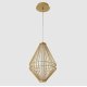 Подвесной светильник Crystal Lux CUADRA SP18W LED GOLD