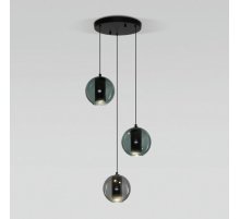 Подвесной светильник Eurosvet Cobble 50258/3 LED дымчатый/бирюзовый a064555