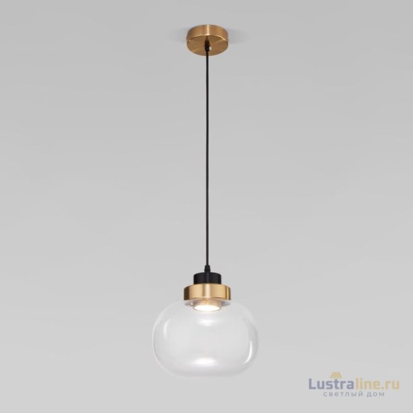 Подвесной светильник Eurosvet Jeffry 50241/1 LED прозрачный a060675