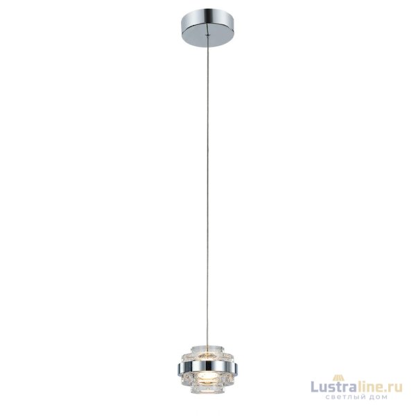 Подвесной светильник Delight Collection MD22030002 MD22030002-1A chrome/clear Подвесной светильник Delight Collection MD22030002 MD22030002-1A chrome/clear