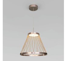 Подвесной светильник Eurosvet Cesta 40016/1 LED коричневый a069283