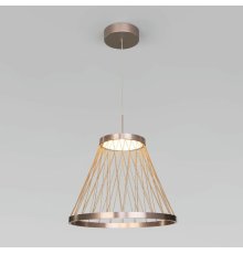 Подвесной светильник Eurosvet Cesta 40016/1 LED коричневый a069283