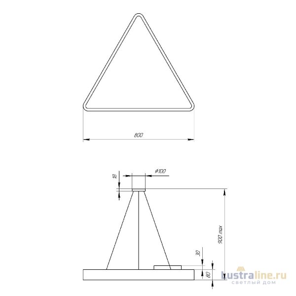 Подвесной светильник Эра Geometria SPO-152-W-40K-048 Б0050576 Подвесной светильник Эра Geometria SPO-152-W-40K-048 Б0050576