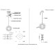 Подвесной светильник Crystal Lux DIEGO SP25W LED BRASS