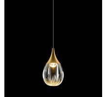 Подвесной светильник Delight Collection Stilla MD24001004-1A gold/clear Подвесной светильник Delight Collection Stilla MD24001004-1A gold/clear