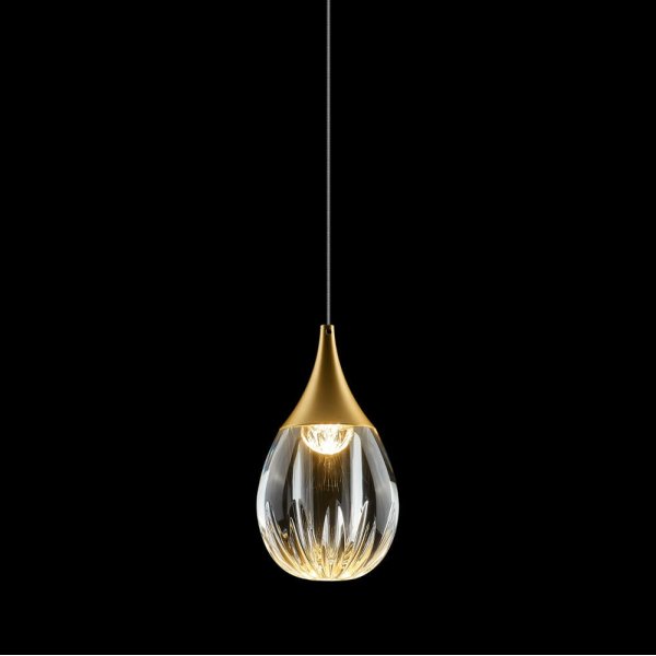 Подвесной светильник Delight Collection Stilla MD24001004-1A gold/clear