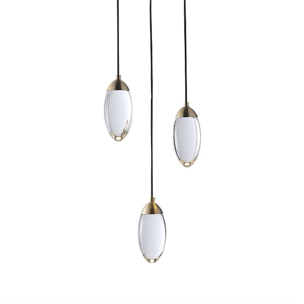 Подвесной светильник DeLight Collection Celestial MT8848-3H brass