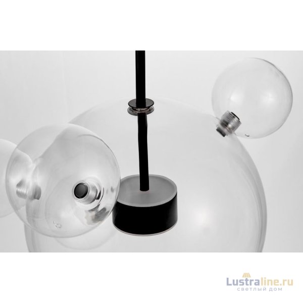 Подвесной светодиодный светильник Lumina Deco Neroni LDP 6016-3+1 BK