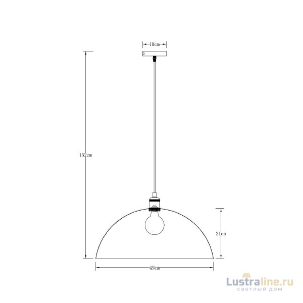 Подвесной светильник Arte Lamp Cappello A7056SP-1BK
