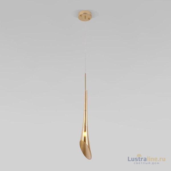 Подвесной светильник Eurosvet Folio 50224/1 янтарный a058963