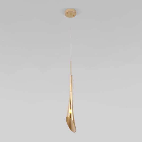 Подвесной светильник Eurosvet Folio 50224/1 янтарный a058963