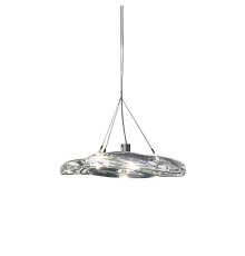 Подвесной светильник DeLight Collection Manta 2049P/D250 silver/clear