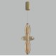 Подвесной светильник Crystal Lux QUASAR SP14W LED AMBER