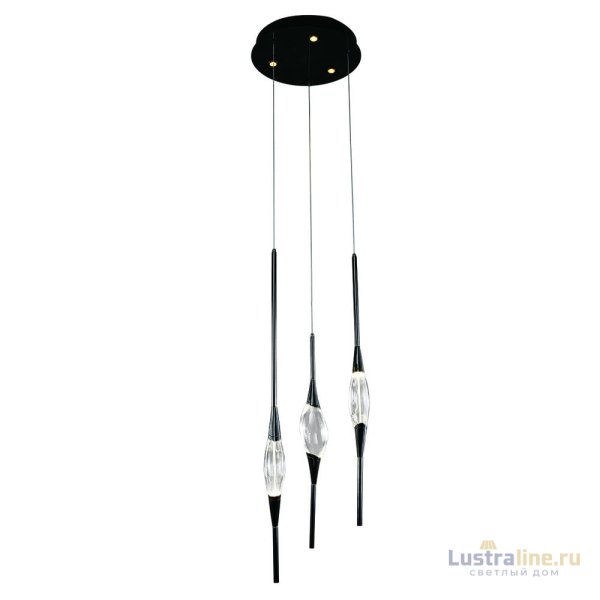 Подвесной светильник Delight Collection Pezzo OM82112-3 pearl black Подвесной светильник Delight Collection Pezzo OM82112-3 pearl black