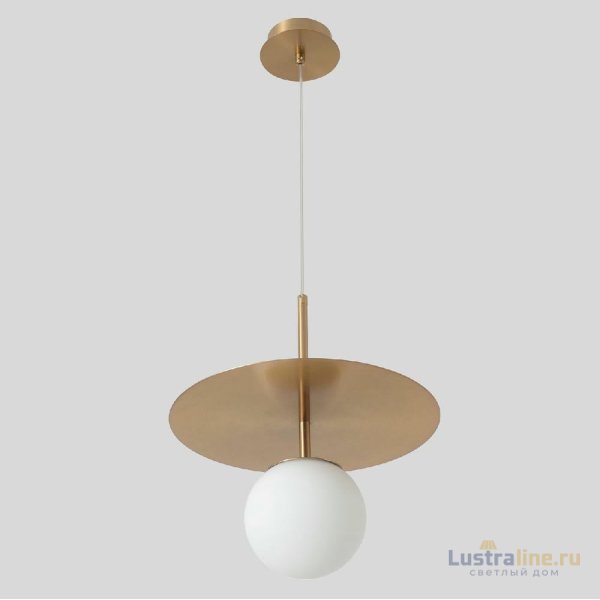 Подвесной светильник Crystal Lux UVA SP1.1 BRASS Подвесной светильник Crystal Lux UVA SP1.1 BRASS