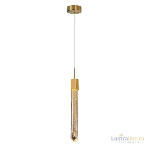 Подвесной светильник Delight Collection OD2510-1 gold/clear Подвесной светильник Delight Collection OD2510-1 gold/clear
