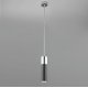 Подвесной светильник Eurosvet Double Topper 50135/1 LED хром/черный