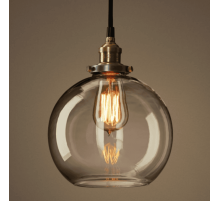 Подвесной светильник ImperiumLoft Loft Clear Glass Sphere Cloche 191634-22