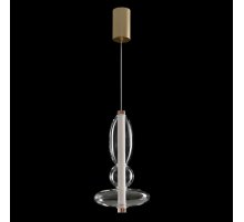 Подвесной светильник Crystal Lux QUASAR SP10W LED TRANSPARENT