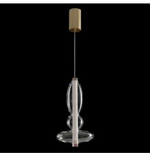Подвесной светильник Crystal Lux QUASAR SP10W LED TRANSPARENT