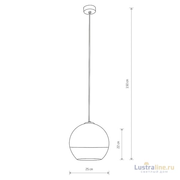 Подвесной светильник Nowodvorski Globe Plus M 7606
