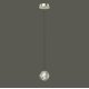 Подвесной светильник Delight Collection Frizzante MD23030088-1A nickel/clear