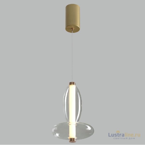 Подвесной светильник Crystal Lux QUASAR SP7W LED TRANSPARENT Подвесной светильник Crystal Lux QUASAR SP7W LED TRANSPARENT