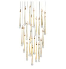 Подвесной светильник Delight Collection Teardrop OM801670-25-G