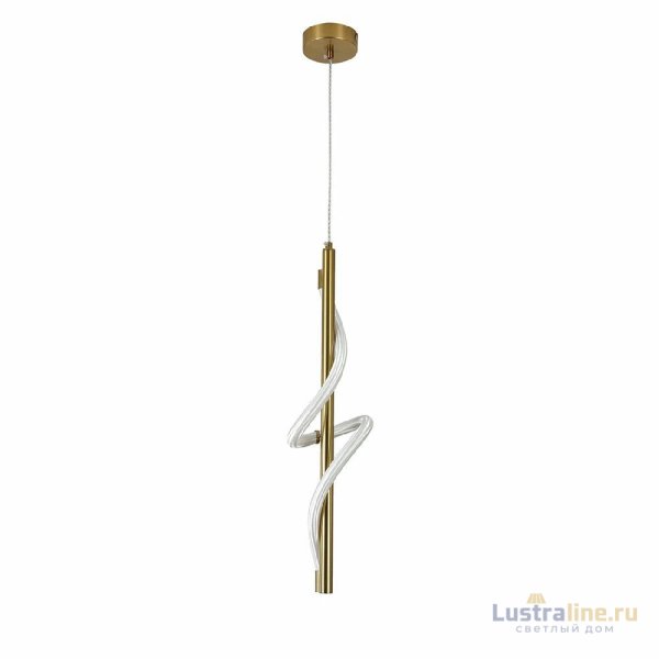 Подвесной светильник Indigo Intreccio 14025/1P Brass V000144L Подвесной светильник Indigo Intreccio 14025/1P Brass V000144L