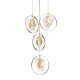 Подвесной светильник Delight Collection Cowley P60669-4 gold/clear
