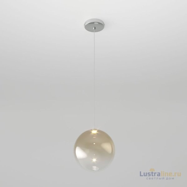Подвесной светильник Eurosvet Wonder 50230/1 LED янтарный a058631 Подвесной светильник Eurosvet Wonder 50230/1 LED янтарный a058631