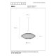 Подвесной светильник Lucide Mesh 21423/45/30