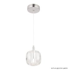 Подвесной светильник Crystal Lux BOX SP1 CHROME/TRANSPARENT