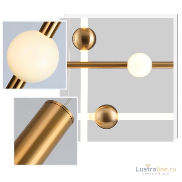 Подвесной светильник Delight Collection Orion ST-1689S gold Подвесной светильник Delight Collection Orion ST-1689S gold