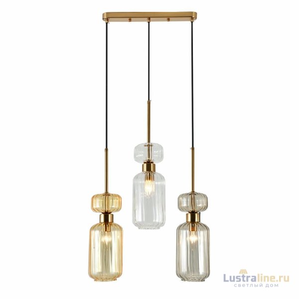 Подвесной светильник Escada Gloss 1141/3S BG/CL/AM