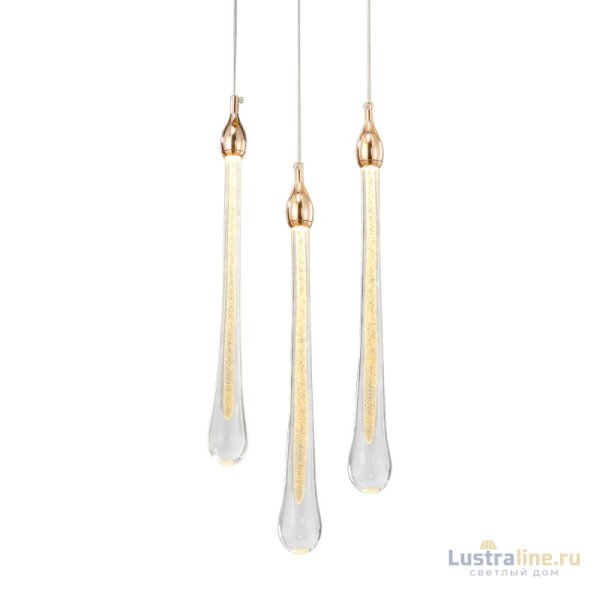 Подвесной светильник Delight Collection Teardrop OM801670-3-G Подвесной светильник Delight Collection Teardrop OM801670-3-G