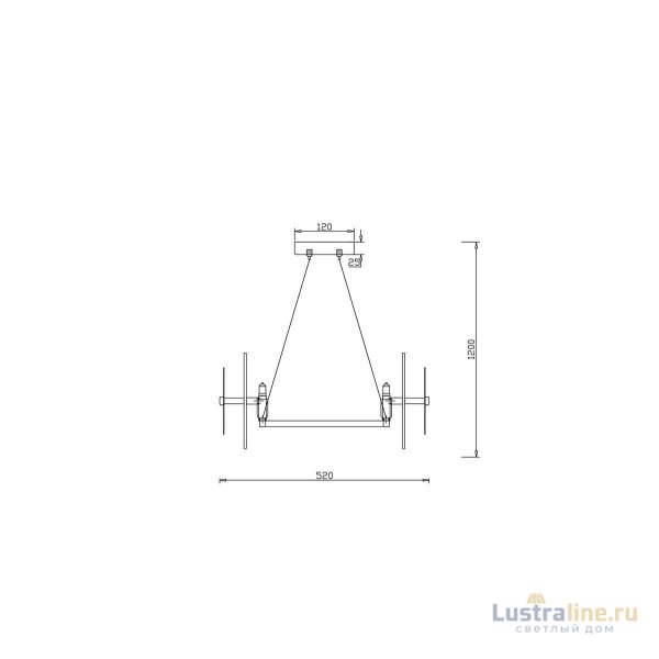 Подвесной светильник Freya Libra FR5172PL-06BS