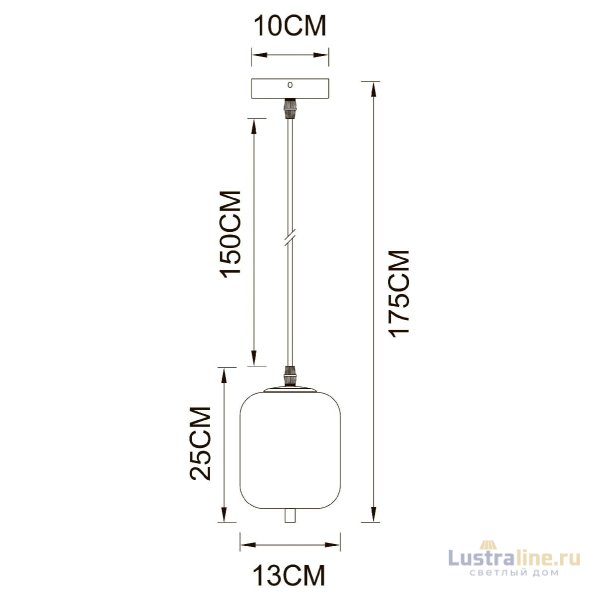 Подвесной светильник Arte Lamp Freddie A2234SP-1PB