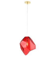 Подвесной светильник Crystal Lux NUESTRO SP1 GOLD/RED
