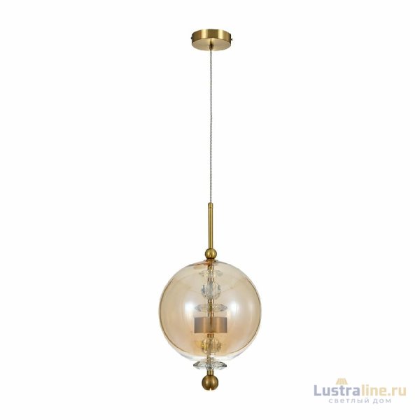 Подвесной светильник Indigo Illusione 11055/1P Amber V000188L