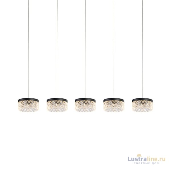Подвесной светильник Delight Collection MD21020075 MD21020075-5B matt black Подвесной светильник Delight Collection MD21020075 MD21020075-5B matt black