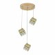 Подвесной светильник Indigo Radioso 12048/3P Gold V000134L