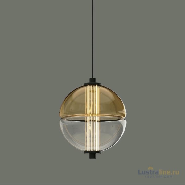 Подвесной светильник Delight Collection MD24022079-1A black/amber Подвесной светильник Delight Collection MD24022079-1A black/amber