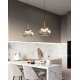 Подвесной светильник Delight Collection MT9128-1H gold/smoke