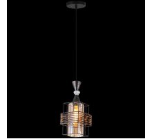 Подвесной светильник Reluce 03128-0.9-01 BK+PATINA GOLD