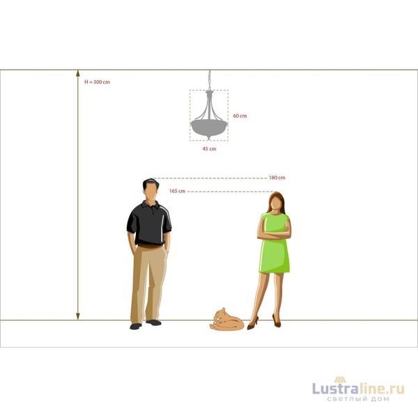 Подвесной светильник MW-Light Афродита 317010504
